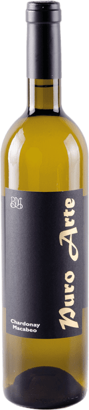 7,95 € 送料無料 | 白ワイン Muni Corpus Puro Arte Blanco I.G.P. Vino de la Tierra de Castilla スペイン Macabeo, Chardonnay ボトル 75 cl