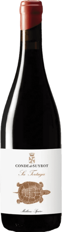 32,95 € Free Shipping | Red wine Conde de Suyrot La Tortuga Tinto D.O. Pla i Llevant Spain Monastrell, Callet, Gargollassa Bottle 75 cl