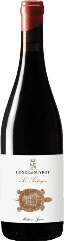 34,95 € Envoi gratuit | Vin rouge Conde de Suyrot La Tortuga Tinto D.O. Pla i Llevant Espagne Monastrell, Callet, Gargollassa Bouteille 75 cl