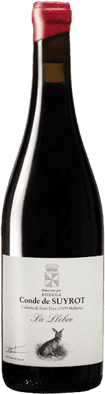 27,95 € Kostenloser Versand | Rotwein Conde de Suyrot La Llebre Tinto I.G.P. Vi de la Terra de Mallorca Mallorca Spanien Cabernet Sauvignon, Mantonegro Flasche 75 cl