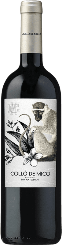 21,95 € Kostenloser Versand | Rotwein Colló de Mico Tinto D.O. Pla i Llevant Spanien Merlot, Syrah, Cabernet Sauvignon Flasche 75 cl