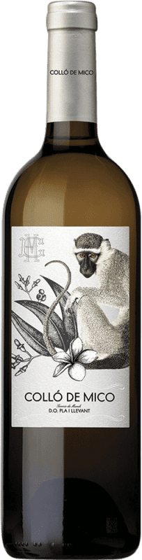 19,95 € Free Shipping | White wine Colló de Mico Blanco I.G.P. Vi de la Terra de Mallorca Majorca Spain Chardonnay, Premsal, Giró Ros Bottle 75 cl