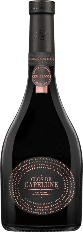 118,95 € Envoi gratuit | Vin rose Château Saint Maur Clos de Capelune Rosado A.O.C. Côtes de Provence Provence France Syrah, Grenache, Cinsault Bouteille Magnum 1,5 L