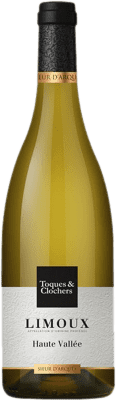 15,95 € Бесплатная доставка | Белое вино Sieur d'Arques Toques & Clochers A.O.C. Blanquette de Limoux Франция 75 cl