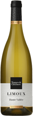 15,95 € Envio grátis | Vinho branco Sieur d'Arques Toques & Clochers A.O.C. Blanquette de Limoux França Garrafa 75 cl