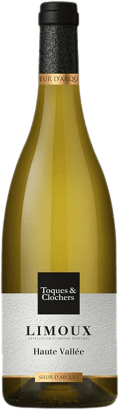 15,95 € Envio grátis | Vinho branco Sieur d'Arques Toques & Clochers A.O.C. Blanquette de Limoux França Garrafa 75 cl