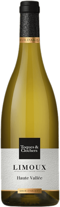 15,95 € Free Shipping | White wine Sieur d'Arques Toques & Clochers A.O.C. Blanquette de Limoux France Bottle 75 cl