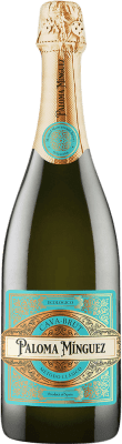 15,95 € 送料無料 | 白スパークリングワイン EA Vinos by Manzaneque Paloma Mínguez Ecológico Brut D.O. Cava スペイン Macabeo, Chardonnay ボトル 75 cl