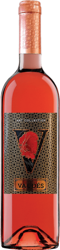 5,95 € Spedizione Gratuita | Vino rosato Coto de Rioja Casa Valdés Rosado I.G.P. Vino de la Tierra de Castilla Spagna Tempranillo Bottiglia 75 cl