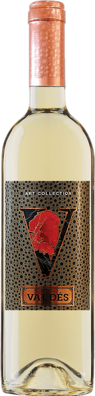 3,95 € 免费送货 | 白酒 Casa Valdés Blanco I.G.P. Vino de la Tierra de Castilla 西班牙 Viura 瓶子 75 cl