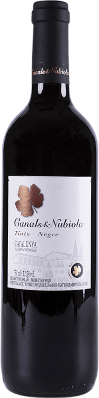 4,95 € Envio grátis | Vinho tinto Canals & Nubiola Tinto D.O. Catalunya Catalunha Espanha Tempranillo, Grenache Tintorera Garrafa 75 cl