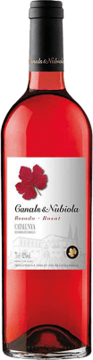 5,95 € 送料無料 | ロゼワイン Canals & Nubiola D.O. Catalunya カタロニア スペイン Tempranillo — テンプラニーリョ, Merlot — メルロー 75 cl