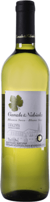 4,95 € Envío gratis | Vino blanco Canals & Nubiola Blanco D.O. Catalunya Cataluña España Macabeo, Xarel·lo, Parellada Botella 75 cl