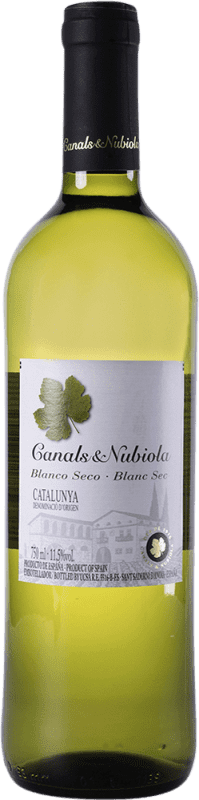 5,95 € Envoi gratuit | Vin blanc Canals & Nubiola Blanco D.O. Catalunya Catalogne Espagne Macabeo, Xarel·lo, Parellada Bouteille 75 cl