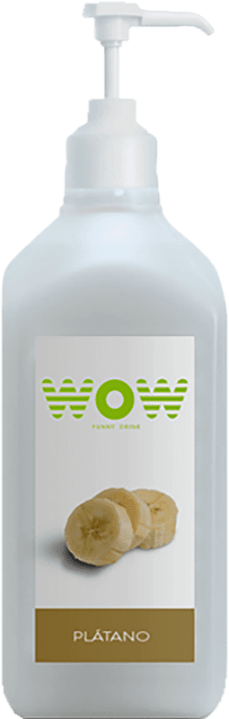 56,95 € Envío gratis | Schnapp WOW Plátano Base Master Fruit España Botella Especial 2 L