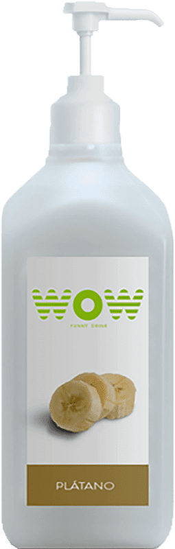 53,95 € Бесплатная доставка | Шнапс WOW Plátano Base Master Fruit Испания Специальная бутылка 2 L