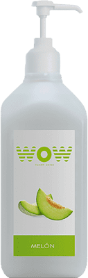 37,95 € Kostenloser Versand | Sirup für Cocktail WOW Base Master Fruit Spanien Spezialflasche 2 L Melón — Melone