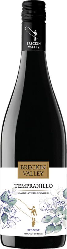 6,95 € Envoi gratuit | Vin Rouge Marqués del Atrio Breckin Valley I.G.P. Vino de la Tierra de Castilla Espagne Tempranillo Bouteille 75 cl