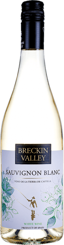 6,95 € 送料無料 | 白ワイン Faustino Rivero Breckin Valley Blanco Tapón de Rosca I.G.P. Vino de la Tierra de Castilla スペイン Sauvignon White ボトル 75 cl