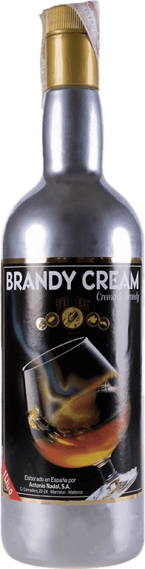 12,95 € Free Shipping | Liqueur Cream Antonio Nadal Brandy Túnel Spain Bottle 1 L