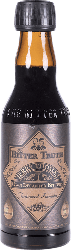 25,95 € Envio grátis | Schnapps Bitter Truth Jerry Thomas Own Dec Alemanha Garrafinha 20 cl