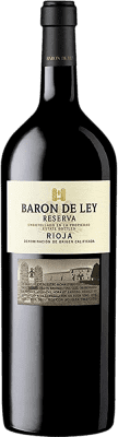83,95 € Spedizione Gratuita | Vino rosso Barón de Ley Madera Riserva D.O.Ca. Rioja La Rioja Spagna Tempranillo Bottiglia Jéroboam-Doppio Magnum 3 L