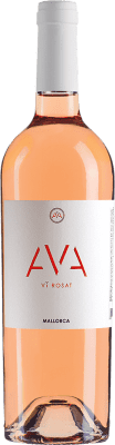 23,95 € 免费送货 | 玫瑰酒 Ava Vi Rosado I.G.P. Vi de la Terra de Mallorca 马略卡 西班牙 Merlot, Callet, Mantonegro 瓶子 75 cl