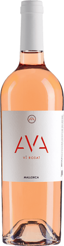 19,95 € Kostenloser Versand | Roséwein Ava Vi I.G.P. Vi de la Terra de Mallorca Mallorca Spanien Merlot, Callet, Mantonegro 75 cl