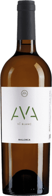 22,95 € Envoi gratuit | Vin blanc Ava Vi Blanco I.G.P. Vi de la Terra de Mallorca Majorque Espagne Chardonnay, Muscat, Premsal Bouteille 75 cl