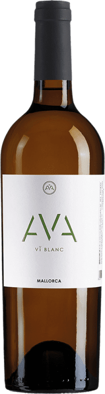 19,95 € Envoi gratuit | Vin Blanc Ava Vi I.G.P. Vi de la Terra de Mallorca Majorque Espagne Chardonnay, Moscatel — Muscat, Premsal 75 cl