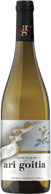 6,95 € Envío gratis | Vino blanco Family Owned Ari Goitia Blanco I.G.P. Vino de la Tierra de Castilla España Sauvignon Blanca Botella 75 cl