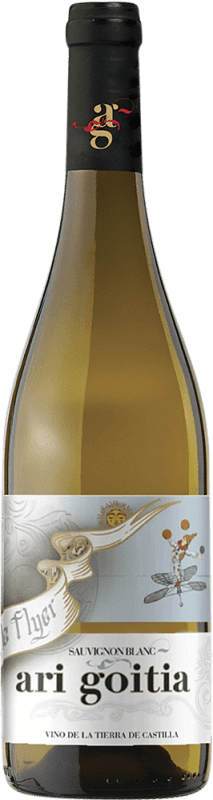 6,95 € Бесплатная доставка | Белое вино Family Owned Ari Goitia Blanco I.G.P. Vino de la Tierra de Castilla Испания Sauvignon White бутылка 75 cl