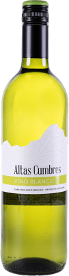 2,95 € Kostenloser Versand | Weißwein Altas Cumbres Spanien Verdejo 75 cl