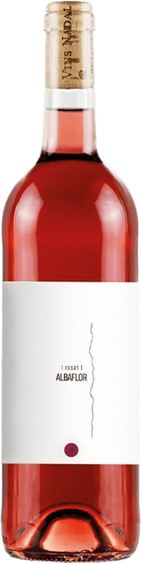 15,95 € Envío gratis | Vino rosado Nadal Albaflor Rosado D.O. Binissalem España Merlot, Cabernet Sauvignon, Mantonegro Botella 75 cl