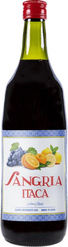 7,95 € Free Shipping | Sangria Wine Lemonade Antonio Nadal Ítaca Spain Bottle 1 L