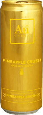 59,95 € 免费送货 | 盒装12个 调和剂 Mixer Au Crush 英国 罐 33 cl Pineapple — 菠萝