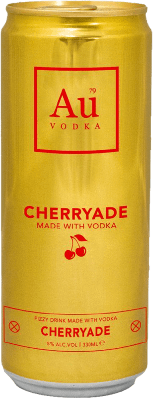 45,95 € 送料無料 | 12個入りボックス 飲み物とミキサー Au Cherryade イギリス アルミ缶 33 cl