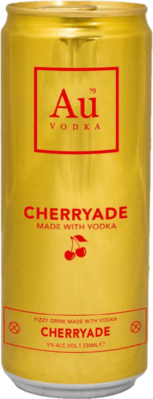59,95 € 免费送货 | 盒装12个 调和剂 Mixer Au Cherryade 英国 罐 33 cl Cherry — 樱桃