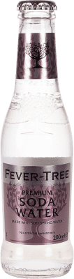 57,95 € Envío gratis | Caja de 24 unidades Refrescos y Mixers Fever-Tree Soda Reino Unido Botellín 20 cl