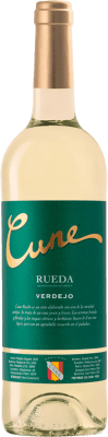 98,95 € Envoi gratuit | Boîte de 24 unités Vin blanc Norte de España - CVNE Cune Blanco D.O. Rueda Espagne Verdejo Petite Bouteille 18 cl