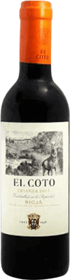 79,95 € Envío gratis | Caja de 24 unidades Vino Tinto Coto de Rioja Crianza D.O.Ca. Rioja La Rioja España Tempranillo Botellín 20 cl