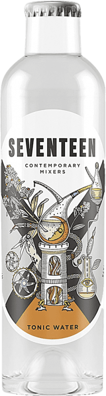 71,95 € Kostenloser Versand | 24 Einheiten Box Softdrinks Global Premium Seventeen 1724 Spanien Kleine Flasche 20 cl Tonic Water