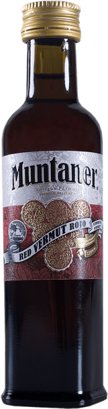 61,95 € Kostenloser Versand | 12 Einheiten Box Wermut Antonio Nadal Muntaner Tinto — Rot Spanien Miniaturflasche 10 cl