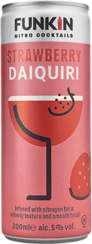 47,95 € 免费送货 | 盒装12个 调和剂 Mixer Funkin Nitro 美国 罐 20 cl Daiquiri — 代基里, Strawberry — 草莓