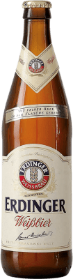 35,95 € Envío gratis | Caja de 12 unidades Cerveza Erdinger Weissber Alemania Botella Medium 50 cl