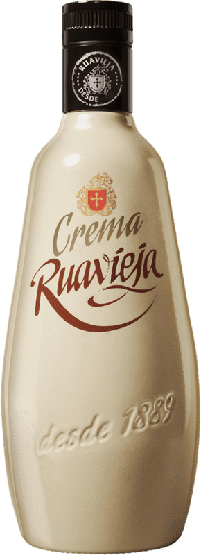 19,95 € Envío gratis | Orujo Aguardiente Ruavieja Blanco España Botella 70 cl