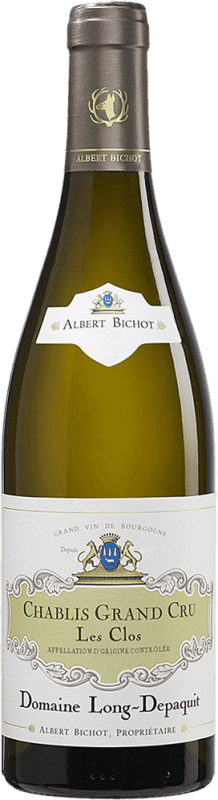 155,95 € Бесплатная доставка | Белое вино Albert Bichot Les Clos Blanco A.O.C. Chablis Grand Cru Бургундия Франция Chardonnay бутылка 75 cl