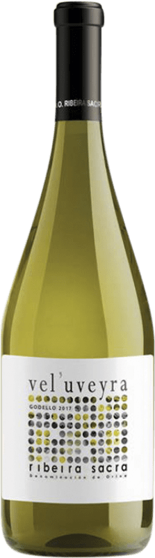 25,95 € Kostenloser Versand | Weißwein Ronsel do Sil Vel'Uveyra D.O. Ribeira Sacra Spanien Godello, Treixadura, Doña Blanca Flasche 75 cl
