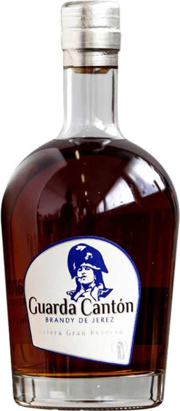 71,95 € Envio grátis | Brandy Conhaque Tradición Guarda Cantón D.O. Jerez-Xérès-Sherry Espanha 70 cl