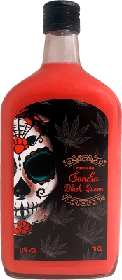 14,95 € Envío gratis | Crema de Licor Mediterranean Black Queen Watermelon Crema de Sandía Andalucía España Botella 70 cl